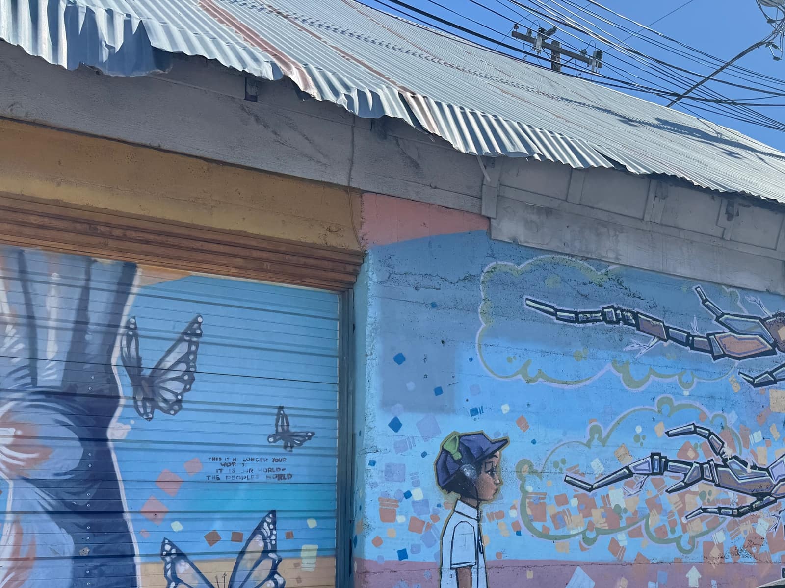 Glass Wall Art by Historic (1940s-1950s), a mural in Historic Downtown Flagstaff